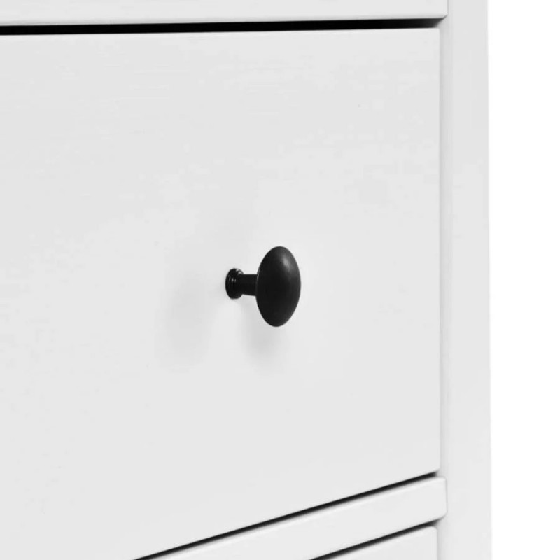 Комод ХЕМНЭС МИНИ (HEMNES Mini) 3 ящика, 85х96х37 см, белый (массив сосны) — купить компактный аналог ИКЕА