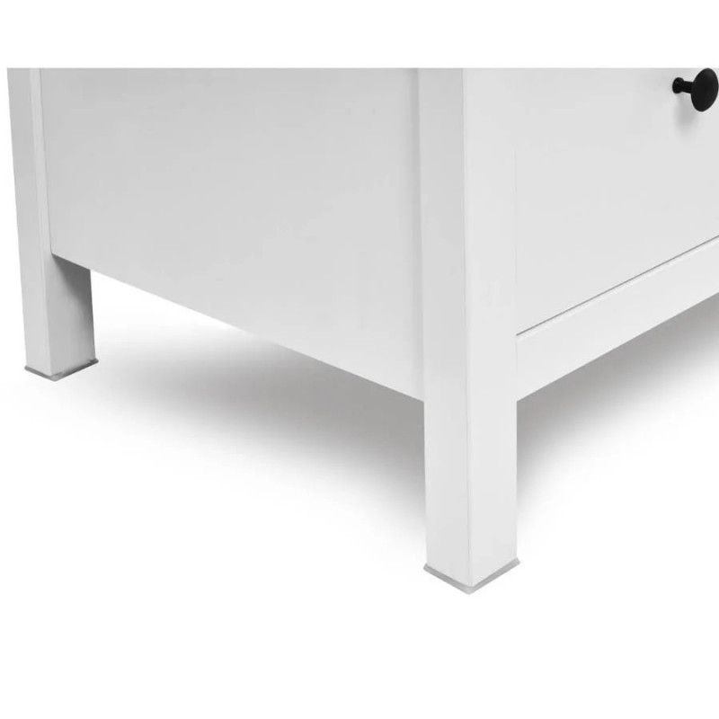 Комод ХЕМНЭС МИНИ (HEMNES Mini) 3 ящика, 85х96х37 см, белый (массив сосны) — купить компактный аналог ИКЕА