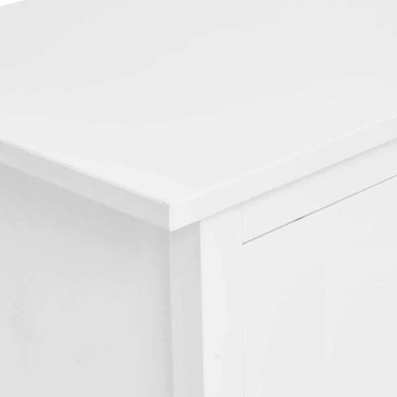 Комод ХЕМНЭС МИНИ (HEMNES Mini) 3 ящика, 85х96х37 см, белый (массив сосны) — купить компактный аналог ИКЕА