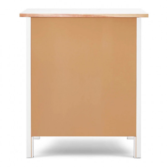 Комод ХЕМНЭС МИНИ (HEMNES Mini) 3 ящика, 85х96х37 см, белый (массив сосны) — купить компактный аналог ИКЕА