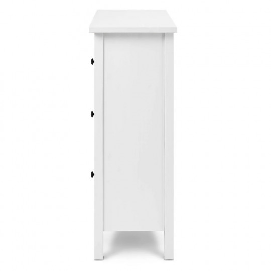 Комод ХЕМНЭС МИНИ (HEMNES Mini) 3 ящика, 85х96х37 см, белый (массив сосны) — купить компактный аналог ИКЕА