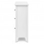 Комод ХЕМНЭС МИНИ (HEMNES Mini) 3 ящика, 85х96х37 см, белый (массив сосны) — купить компактный аналог ИКЕА