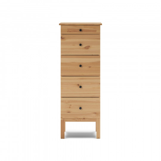 Комод 5 ящиков ТИРАНА, 48х129х39 см