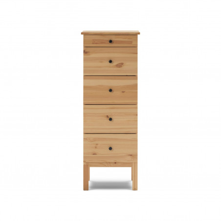 Комод 5 ящиков ТИРАНА, 48х129х39 см